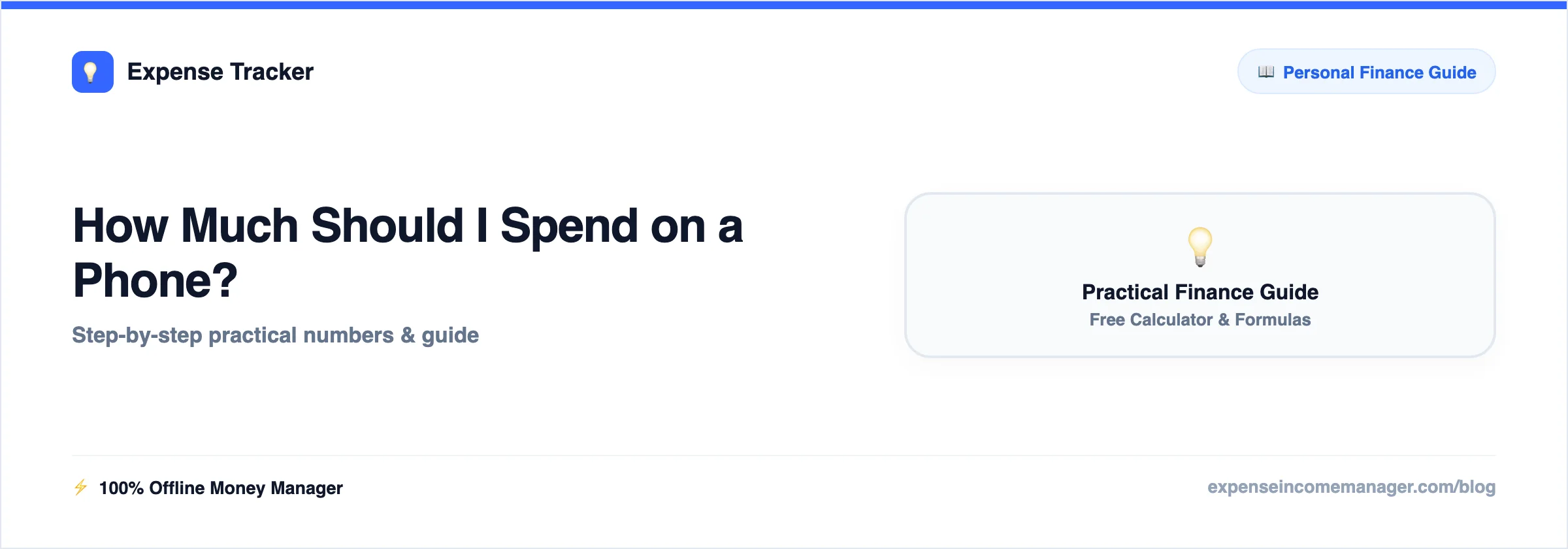 How Much Should I Spend on a Phone — answered with real numbers and a rule of thumb